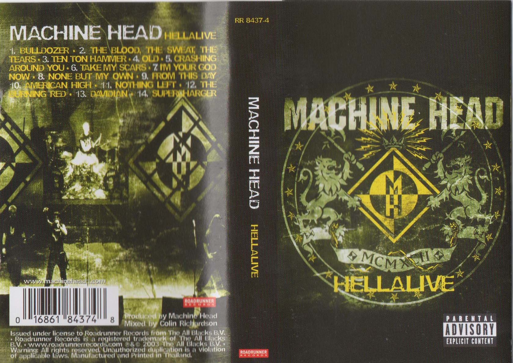 Hellalive Cassette Inlay