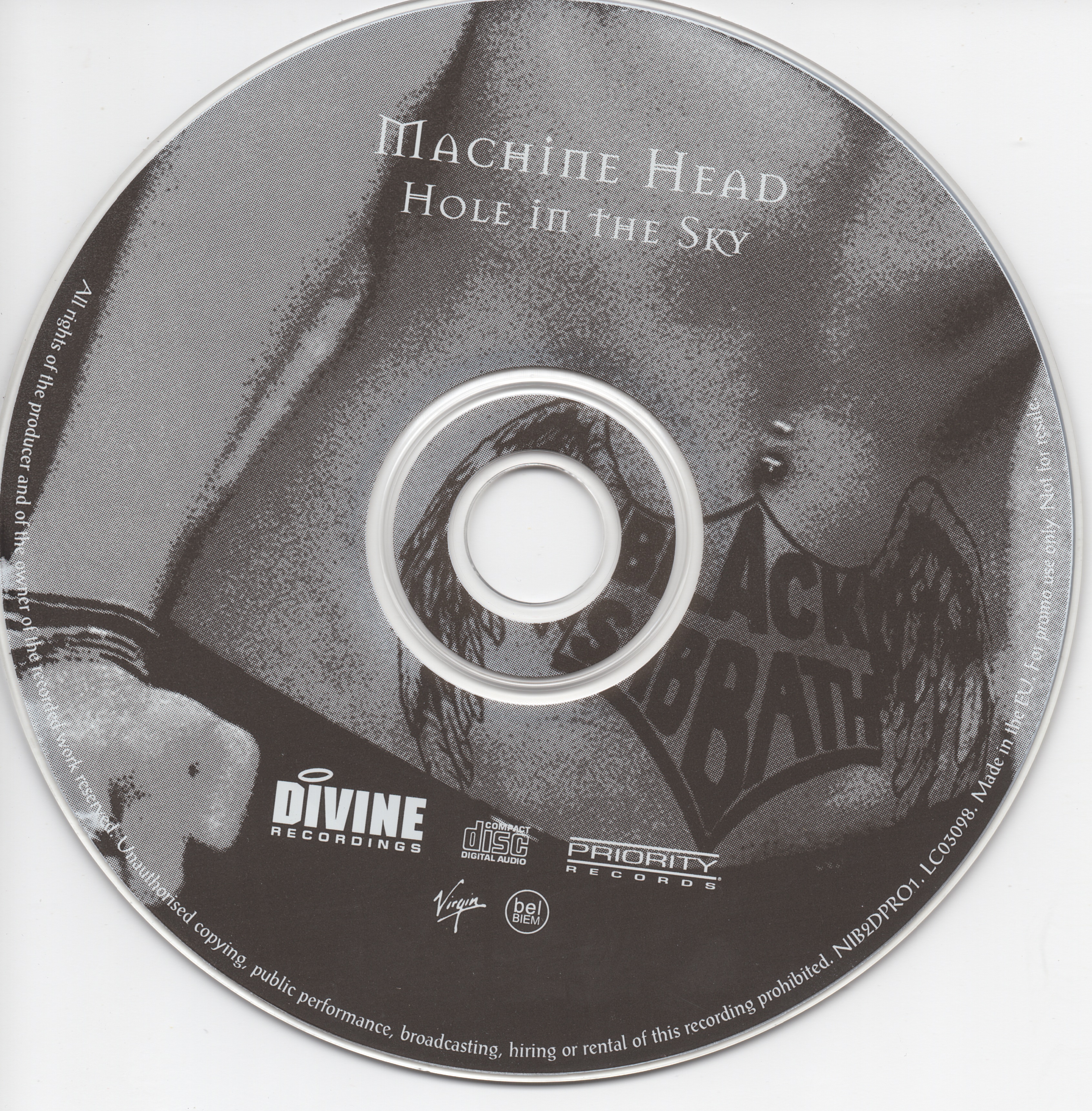 Hole In The Sky CD