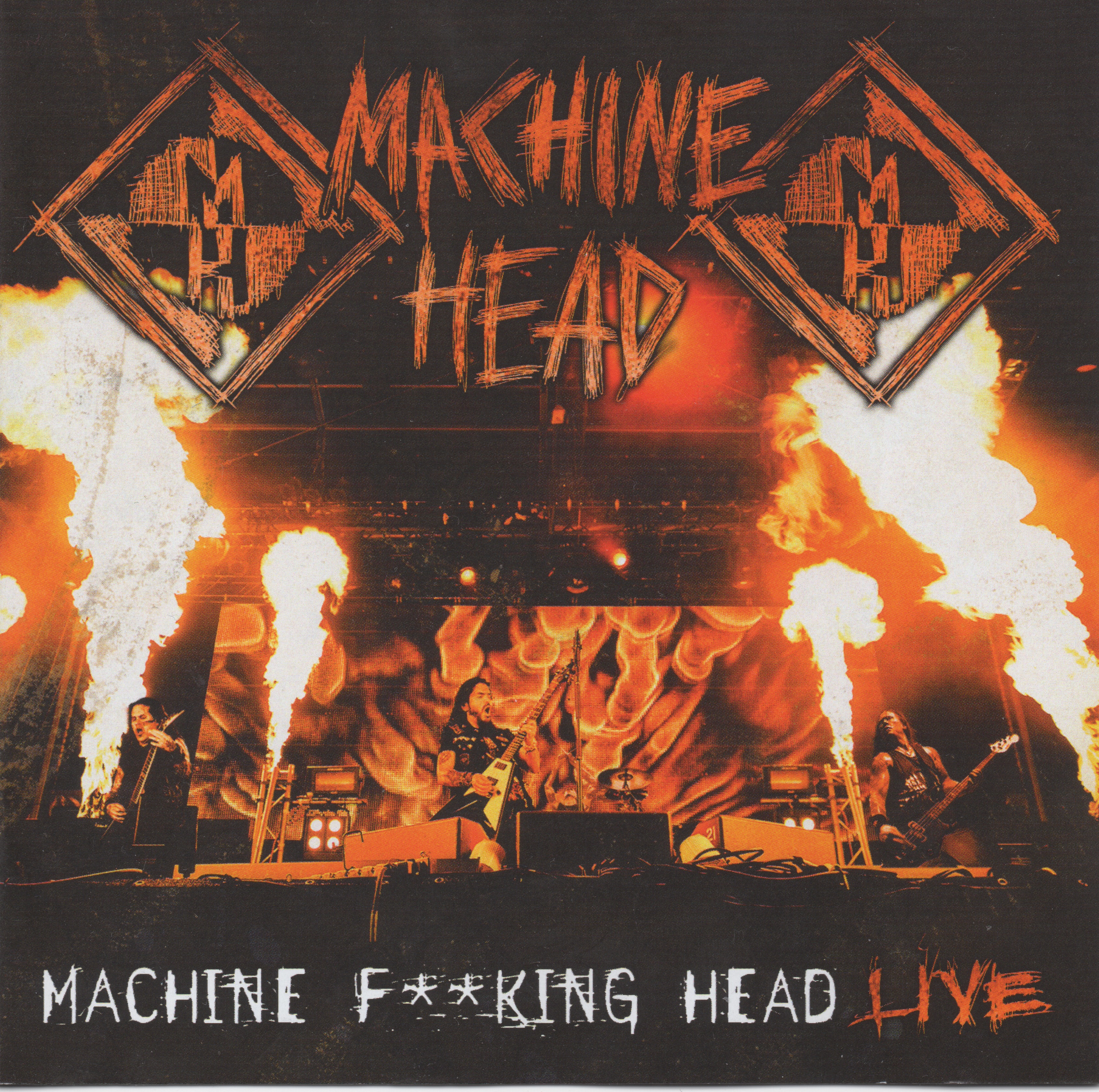 Machine Fucking Head Live Front Booklet
