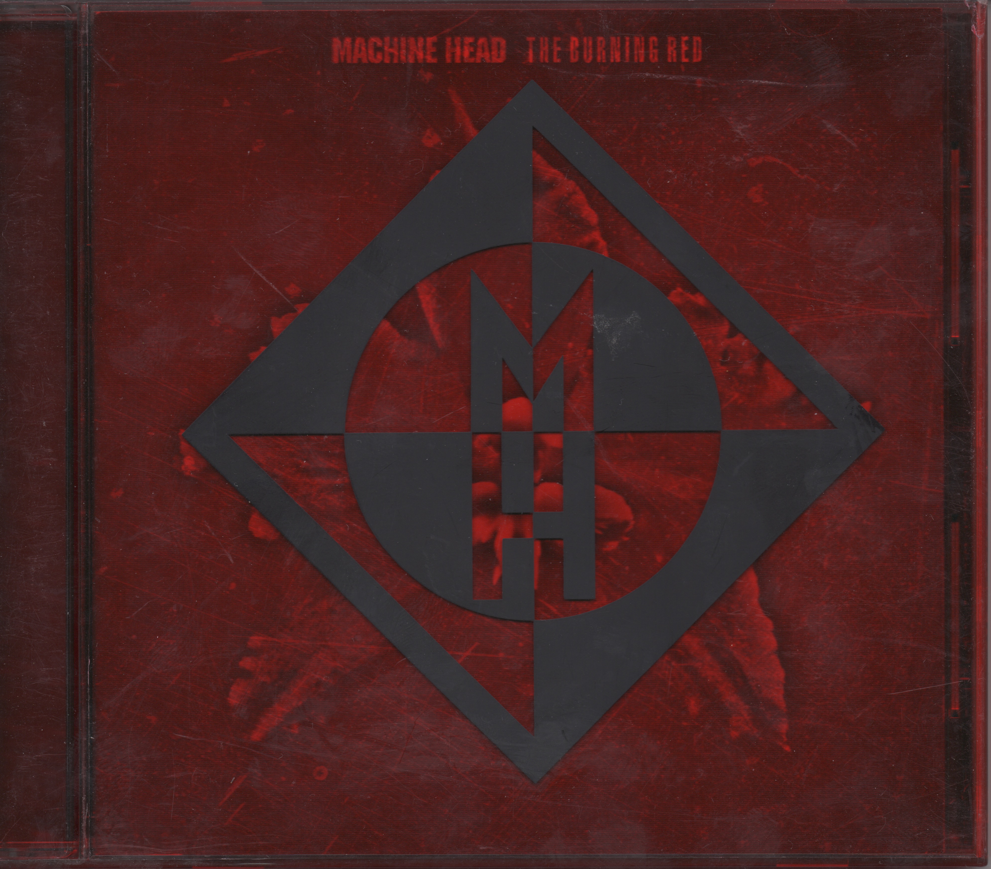 The Burning Red Embossed Cover Front