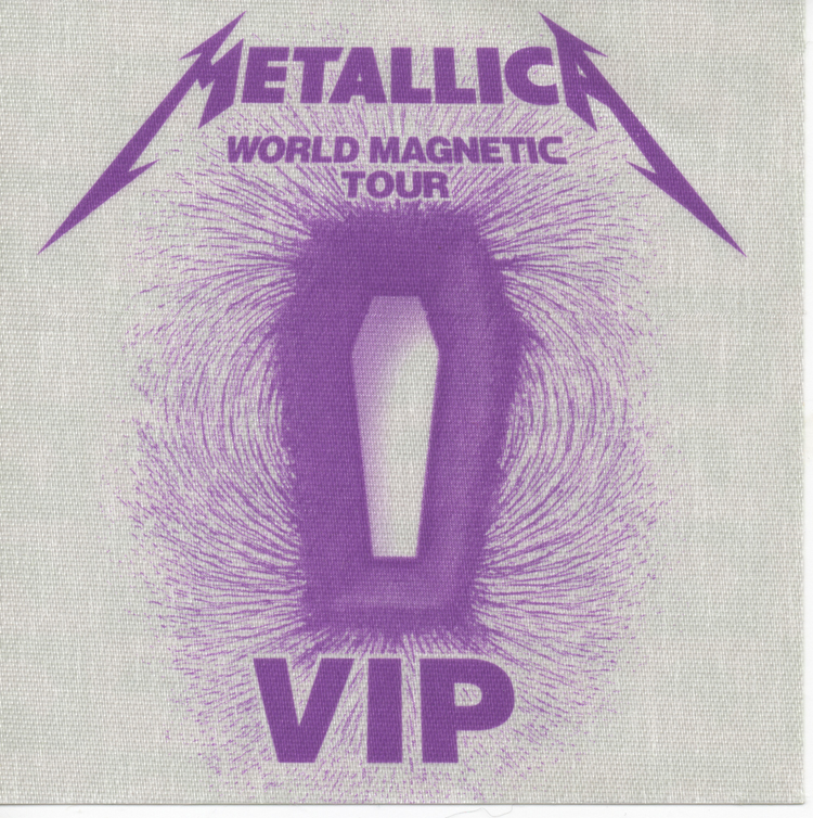 Death Magnetic Purple VIP Stickie
